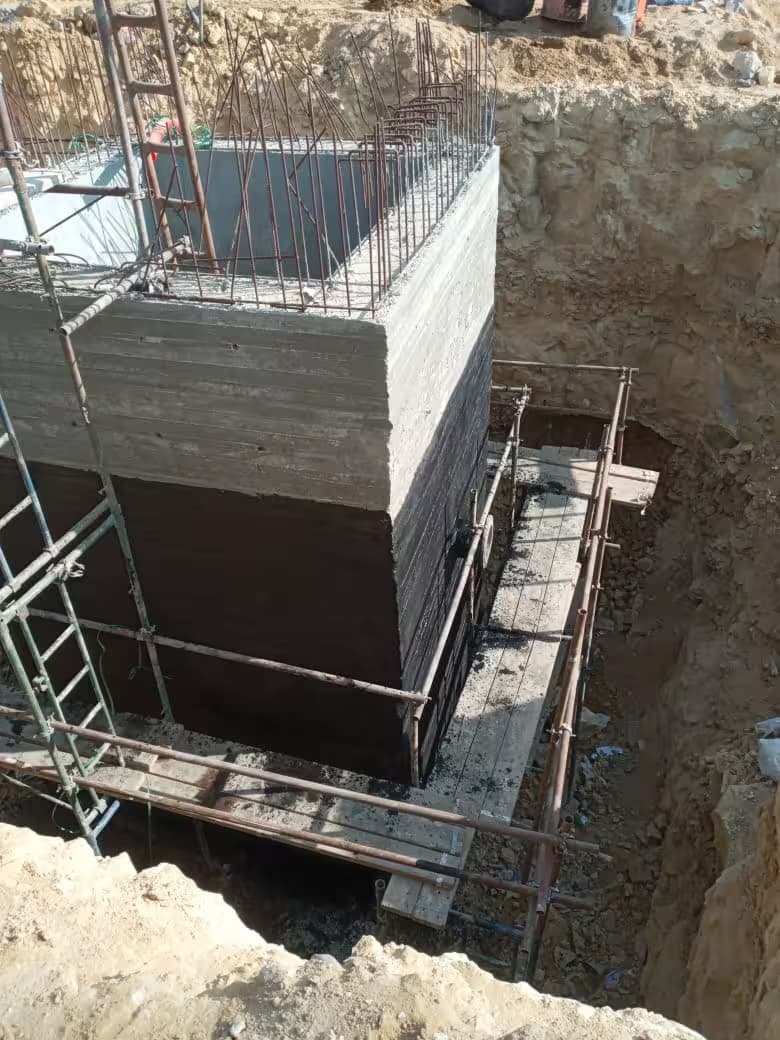 الخرسانة والتشطيب